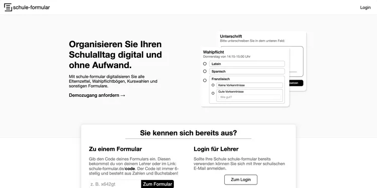 schule-formular