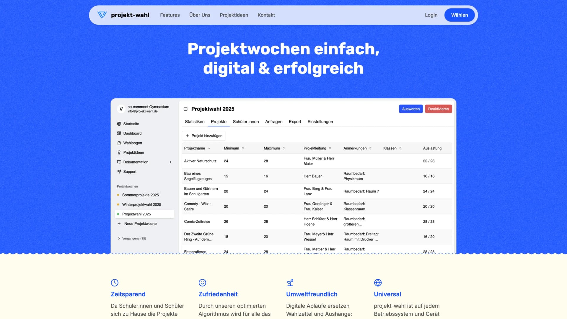projekt-wahl